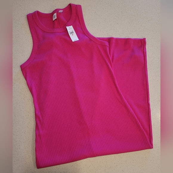 Ribbed Midi Tank Dress - Picture 4 of 4